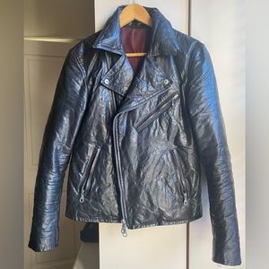 Isamu Katayama Backlash Leather Biker Jacket
